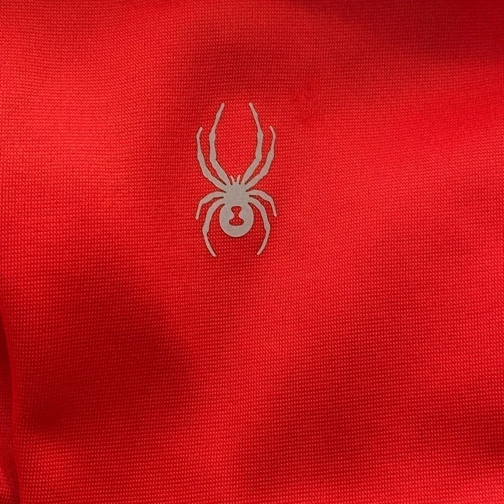 Spyder Coral Long Sleeve Quarter Zip Size Kids Large